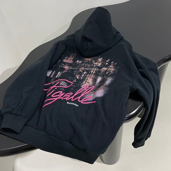 ☆超人気☆バレンシアガ Pigalle Outerwear ジップアップ Hoodie n級品 bau06715